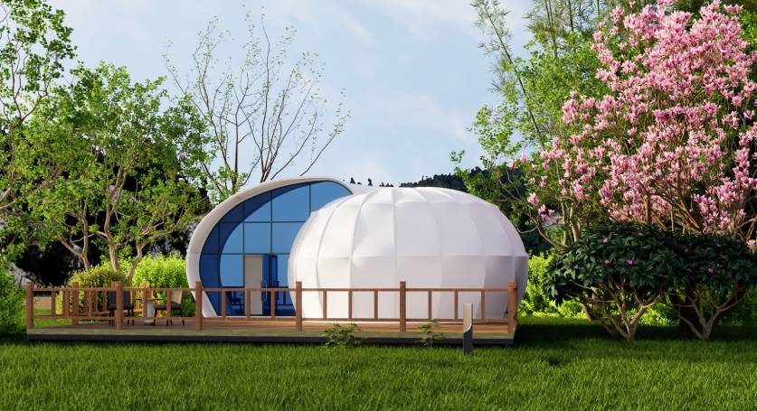 星空帐篷酒店建造